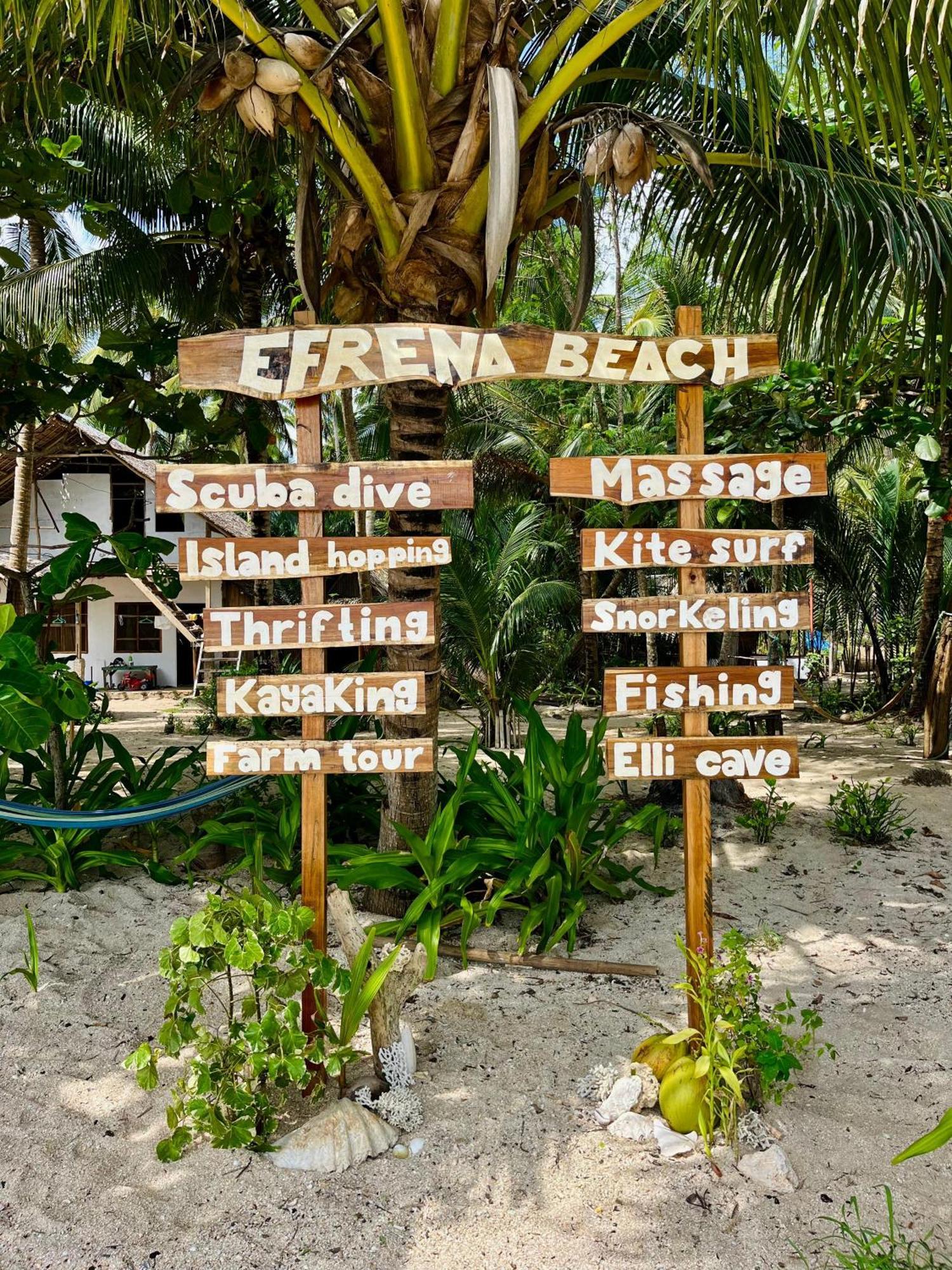 Efrena Agro Tourism Beach El Nido Exteriör bild